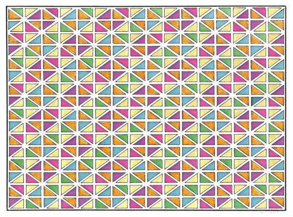 Motifs triangles - Bernard DANJOIN